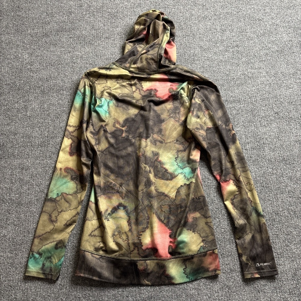 Burton AK Polartech Power Stretch Hoodie Size Women's Small Multicolor - Picture 9 of 9